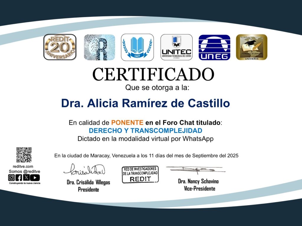 certificado alicia