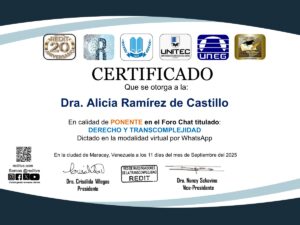 certificado alicia